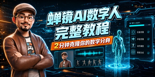 禅境AI数字人制作完整教程